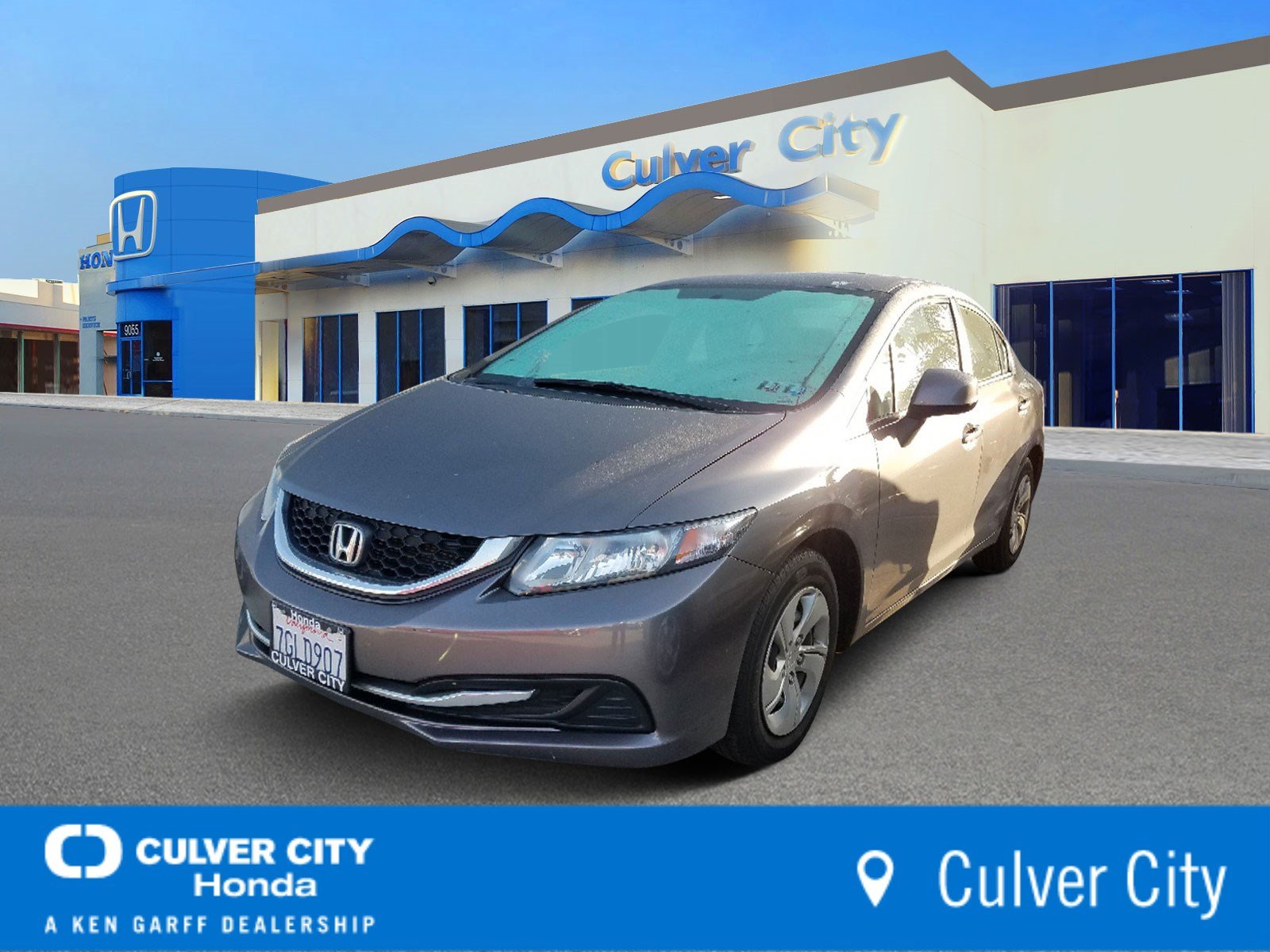 Pre Owned 2013 Honda Civic Sdn Lx 4dr Car In Culver City H10331t