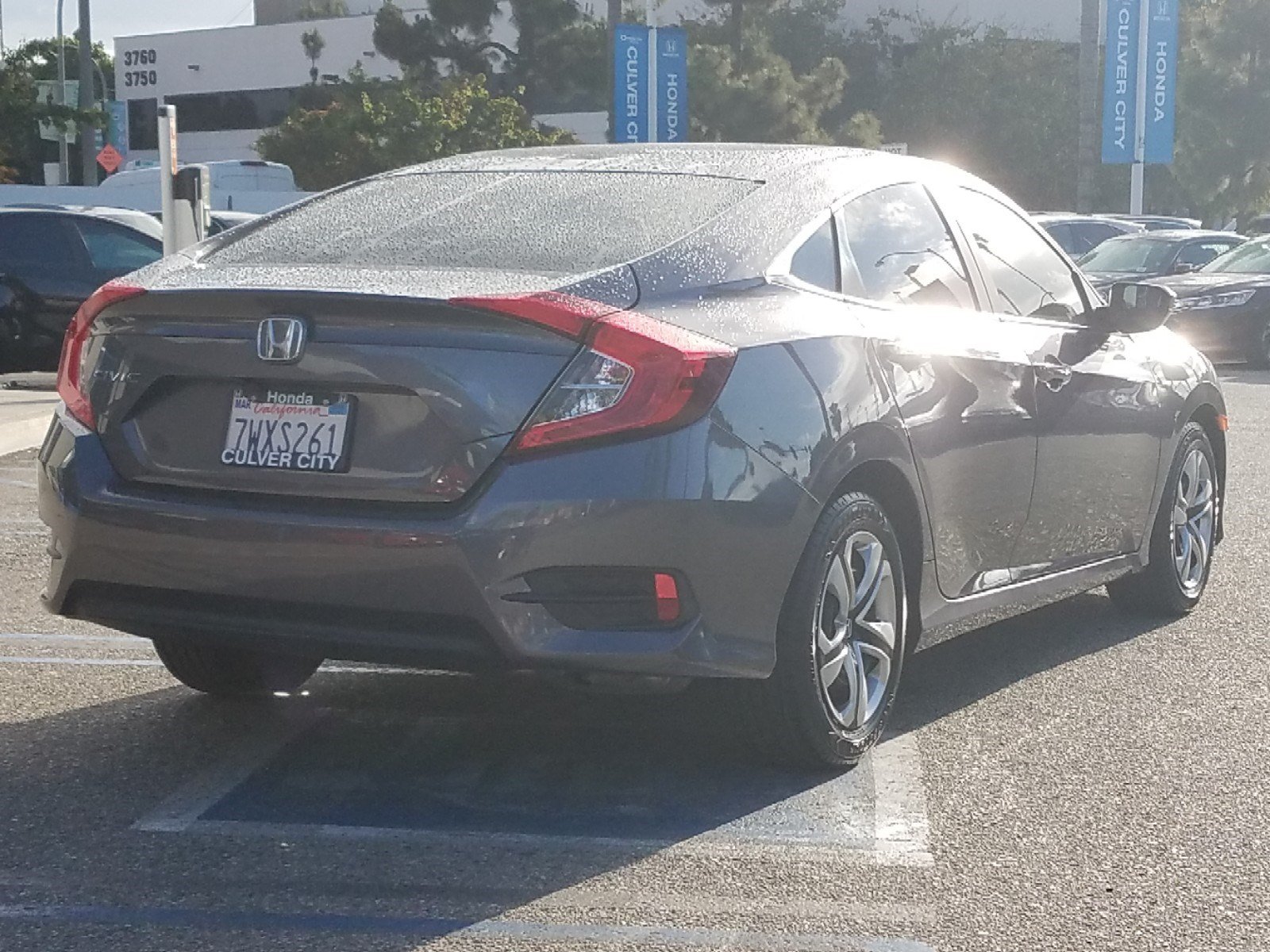 Certified Pre Owned 2017 Honda Civic Sedan Lx 4dr Car In Culver City