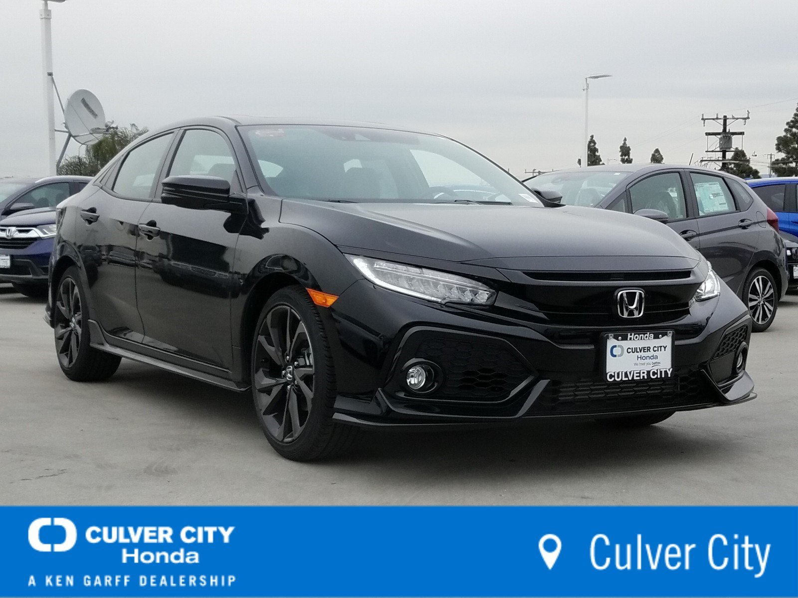 New 2019 Honda Civic Hatchback Sport Touring Hatchback In Culver